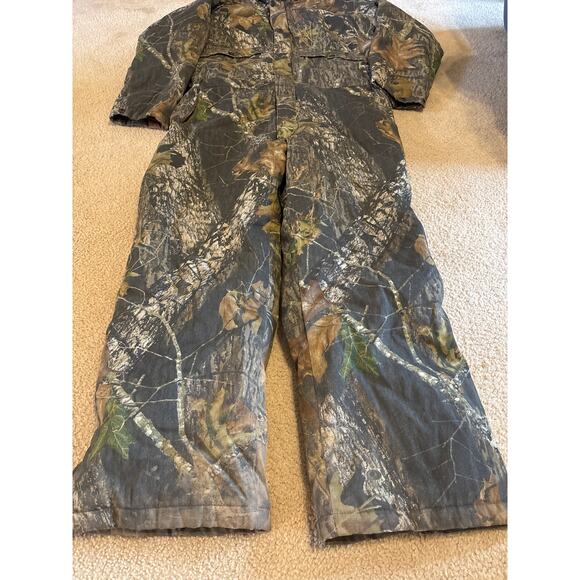 Jerzees Vintage Camouflage Insulated Coveralls XL Excellent Condition - Picture 2 of 7